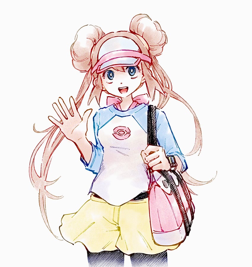rosa (pokemon and 1 more) drawn by tan_carbonnn