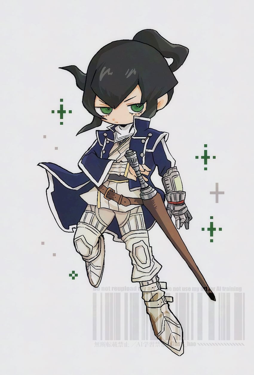 flynn (shin megami tensei and 1 more) drawn by asn_hao