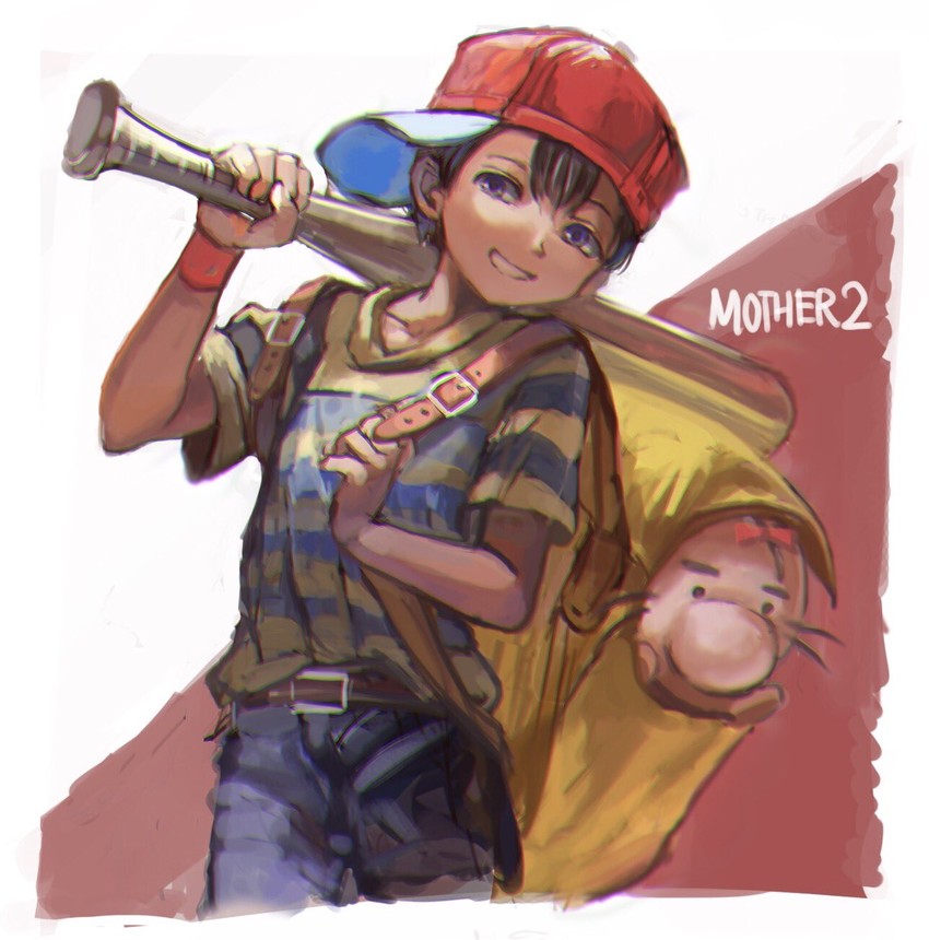 ness and doseisan (mother and 1 more) drawn by myuu1995