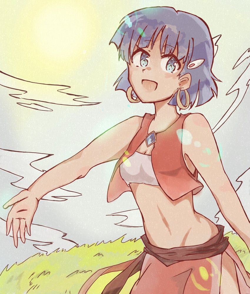 nadia la arwall (fushigi no umi no nadia) drawn by yu~_(user_rvew2588)