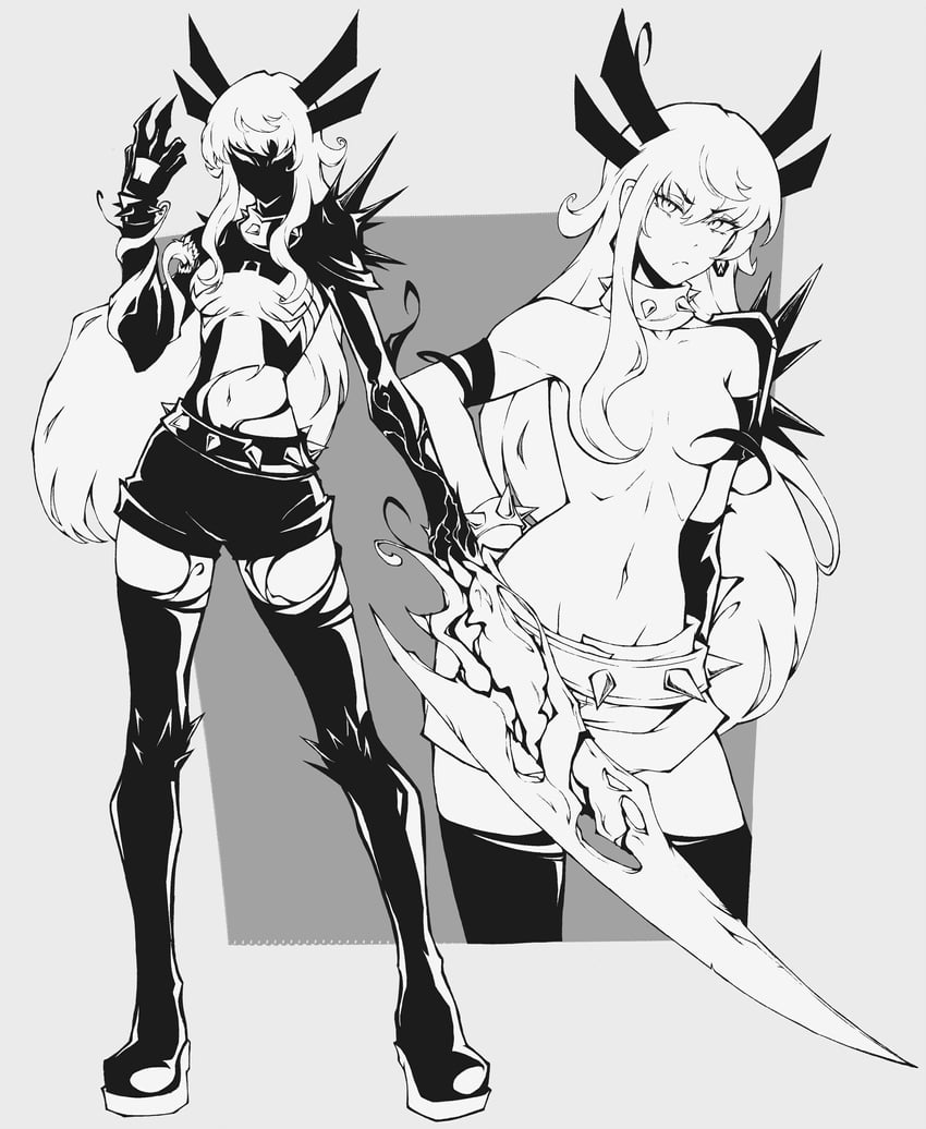 venom and magik (marvel and 3 more) drawn by kekel