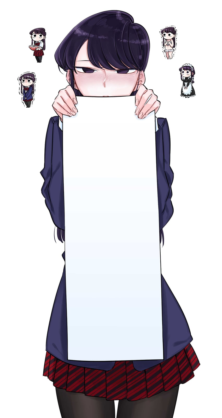 komi shouko (komi-san wa komyushou desu) drawn by oda_tomohito