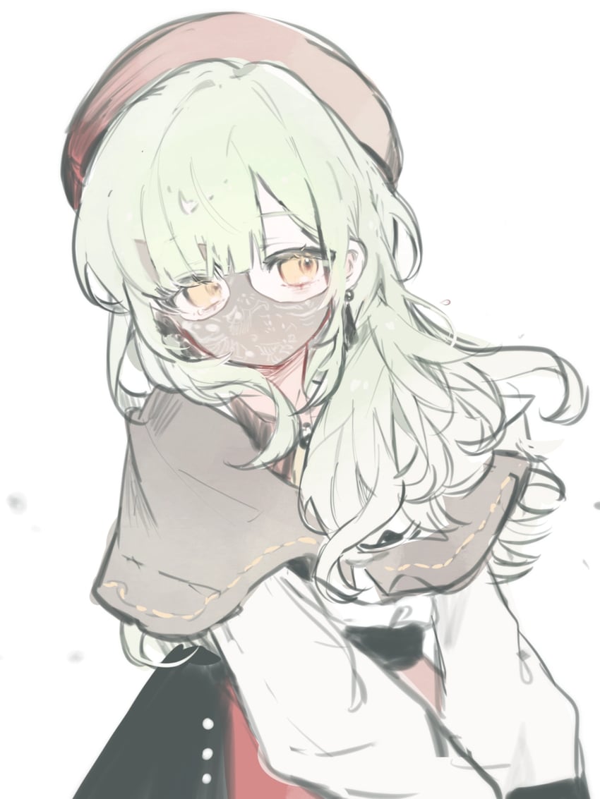 wakaba mutsumi and mortis (bang dream! and 1 more) drawn by banmian_yueliang