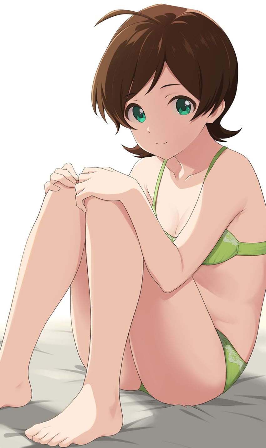 kinoshita hinata (idolmaster and 2 more) drawn by houki_(tonburi)