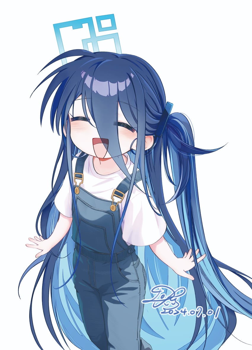 aris (blue archive and 1 more) drawn by dofus_(icyboon)