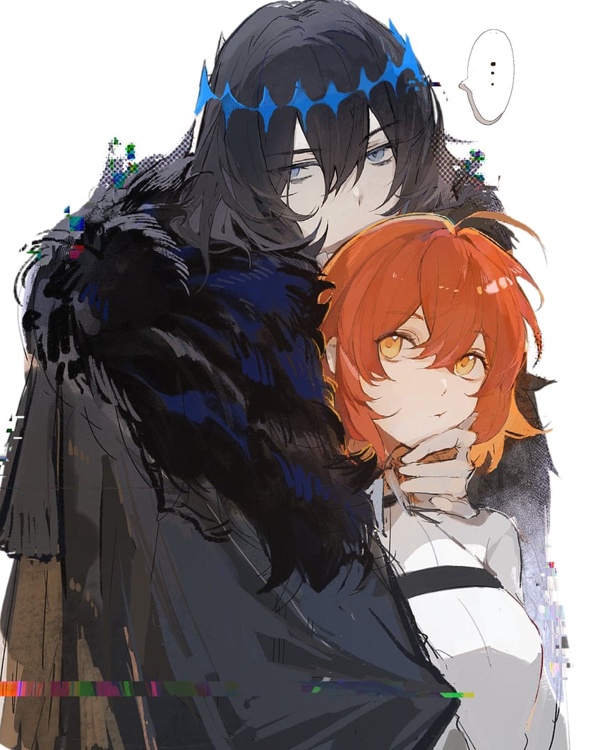 fujimaru ritsuka and oberon (fate and 1 more) drawn by kukirpg_457