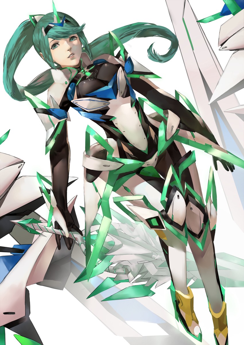 pneuma (xenoblade chronicles and 1 more) drawn by blazpu