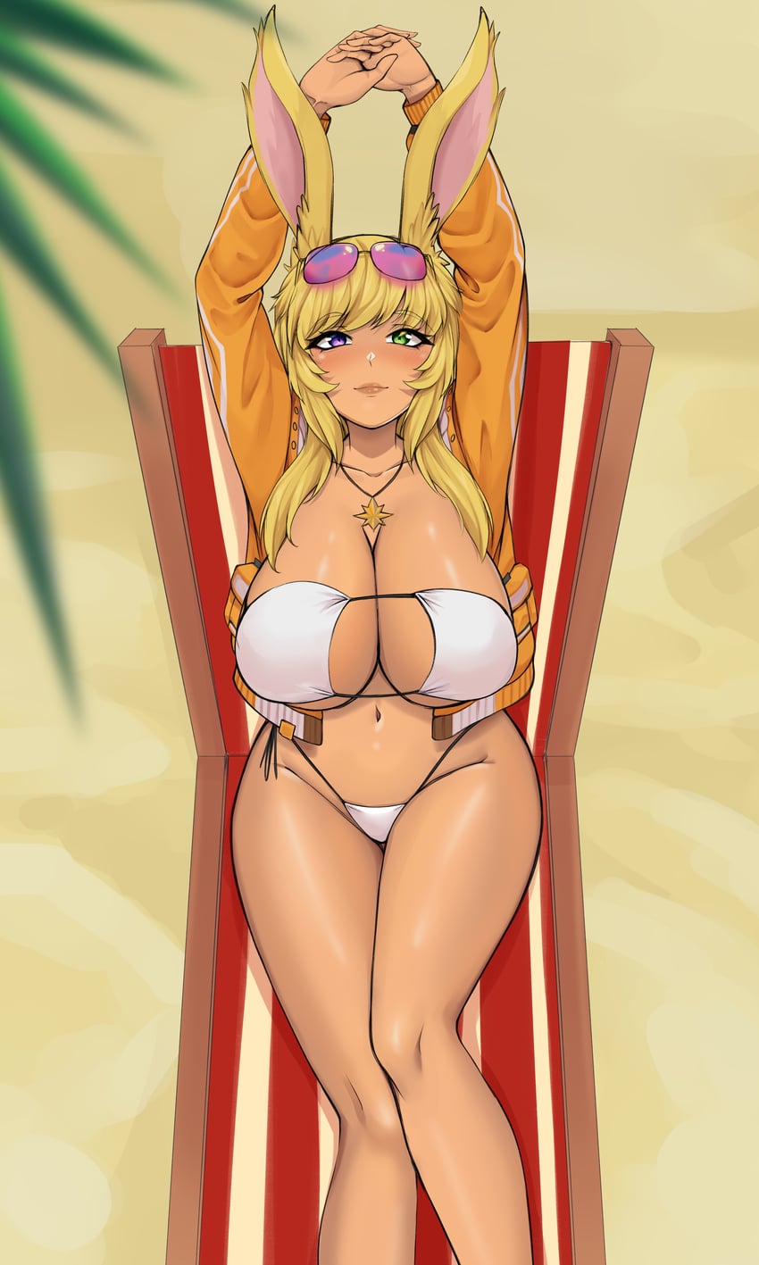 warrior of light, anis, and vi (final fantasy and 1 more) drawn by saiko_(saikoart)