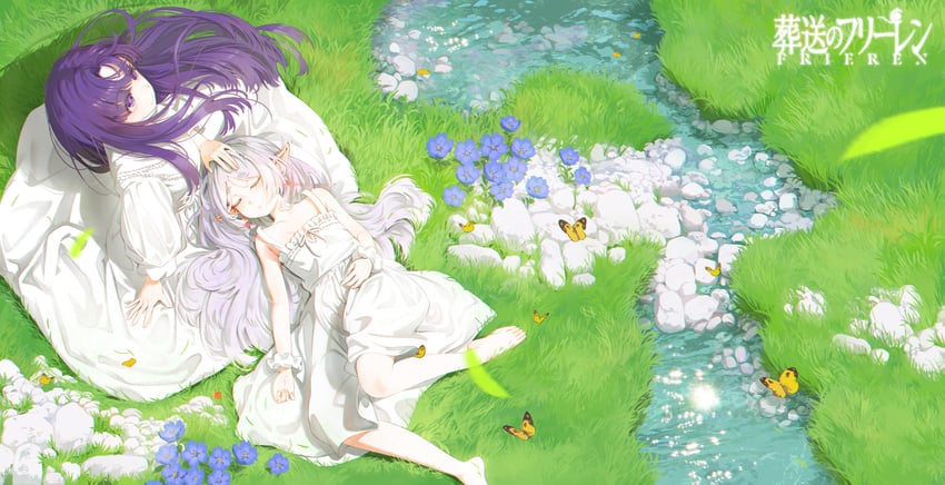 frieren and fern (sousou no frieren) drawn by sa_si_qierde