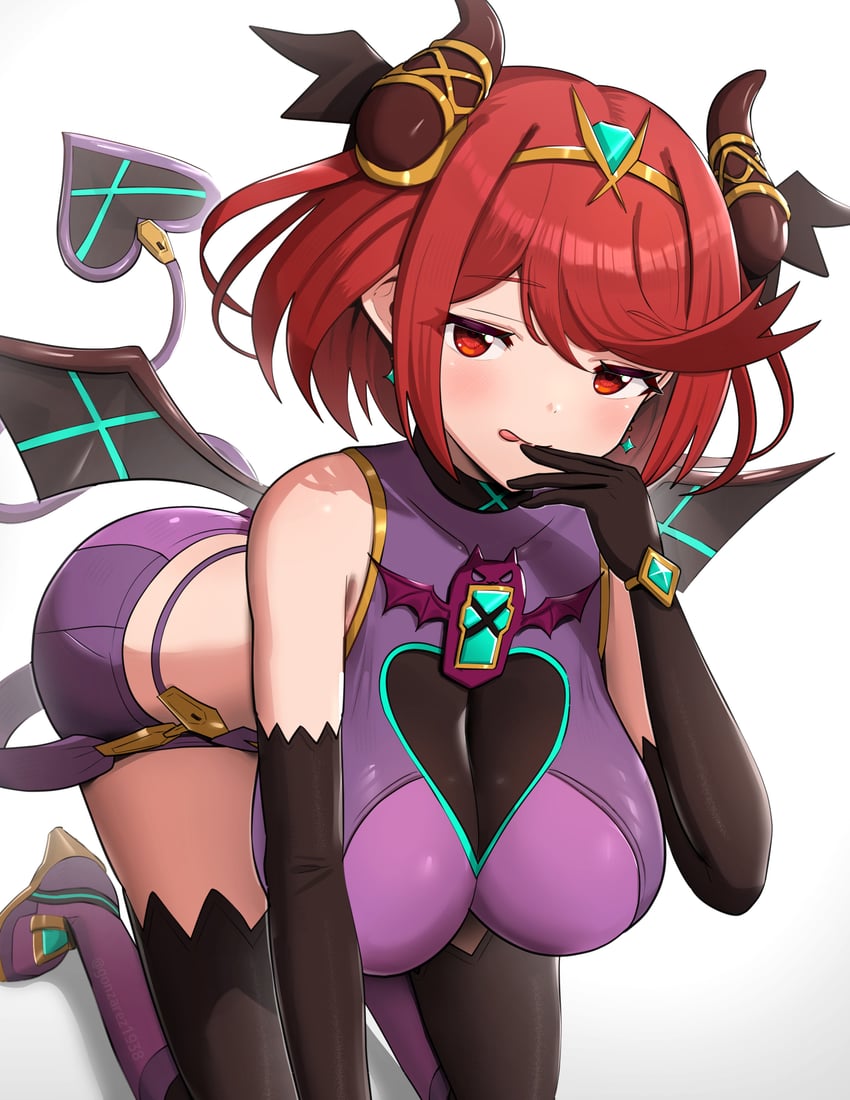 pyra (xenoblade chronicles and 1 more) drawn by gonzarez