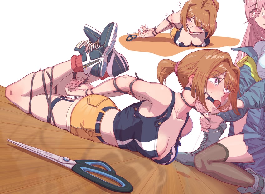 grizzly mkv and sig mcx (girls' frontline) drawn by leveen