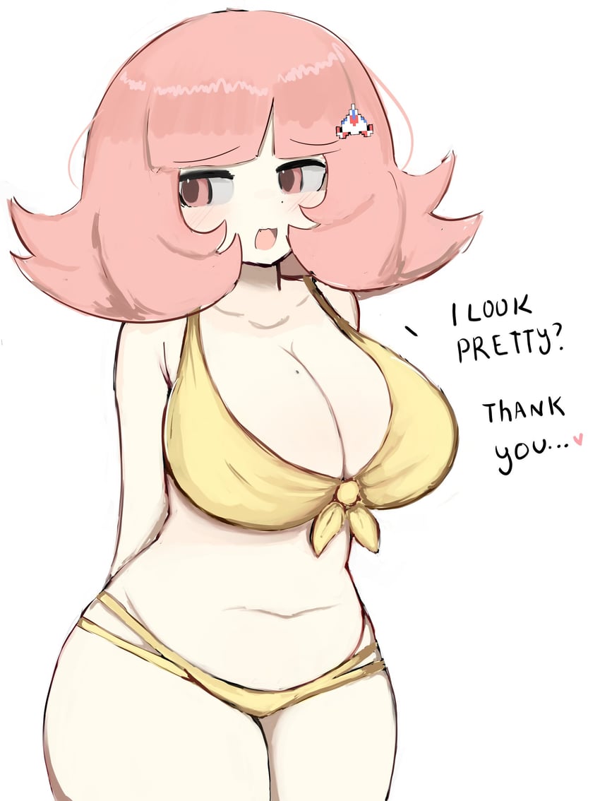 nanami chiaki (danganronpa and 2 more) drawn by m3link