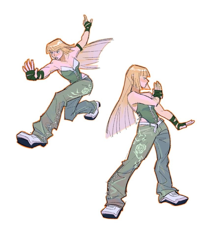 lili (tekken and 1 more) drawn by merorine