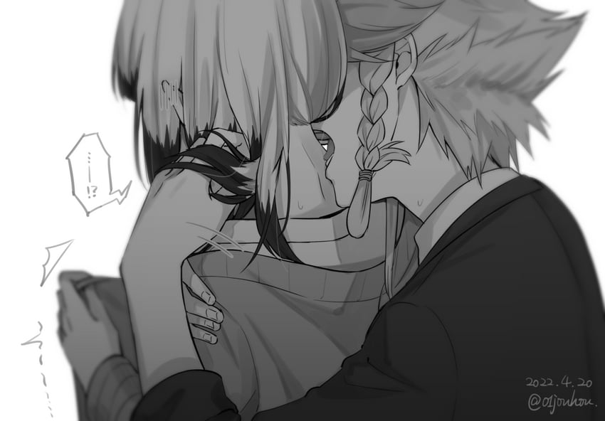 satsuki yomi and shidou maki (toji no miko) drawn by jouhou