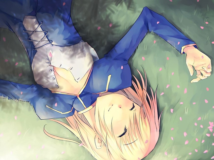 artoria pendragon and saber (fate and 1 more) drawn by mikage_sekizai
