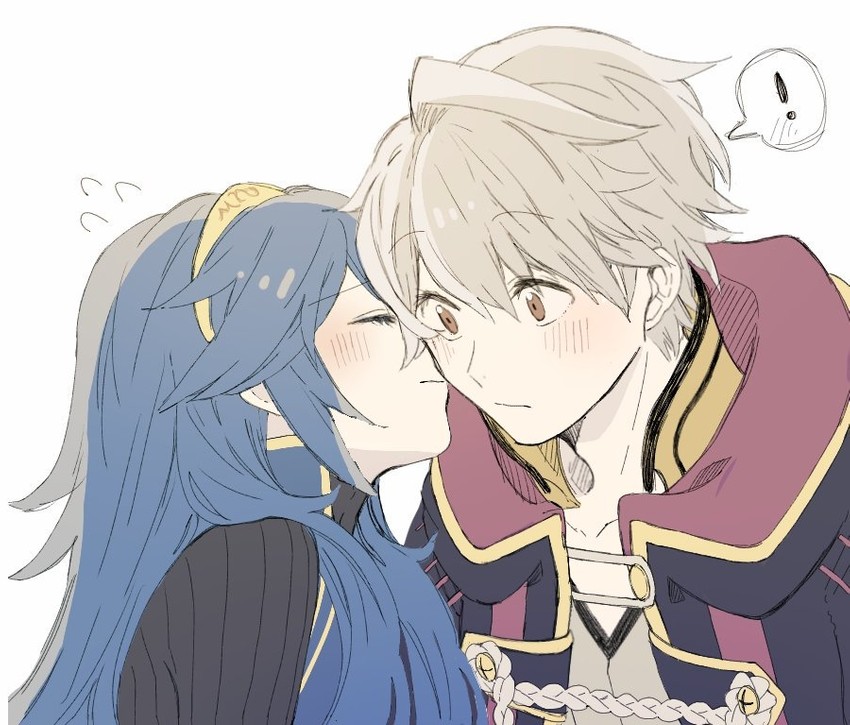lucina and male robin (fire emblem and 1 more) drawn by moriya_(sorairo717)