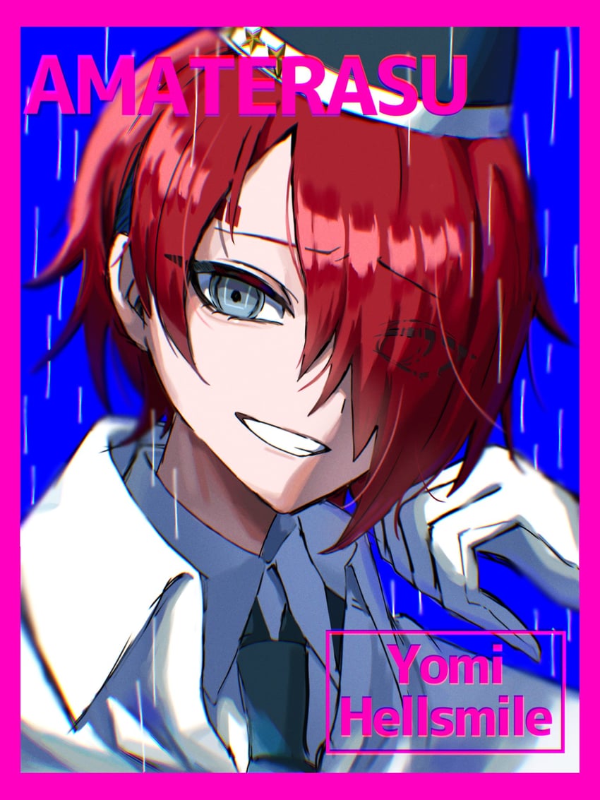 yomi hellsmile (master detective archives: rain code) drawn by yokaze_626