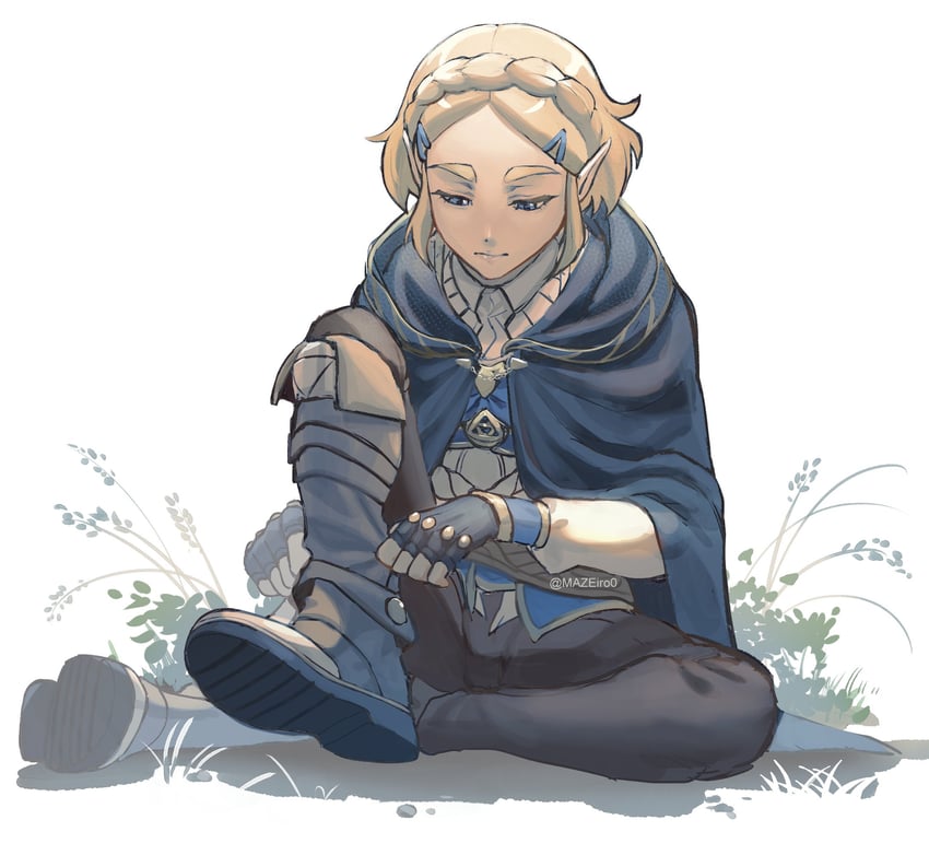princess zelda (the legend of zelda and 1 more) drawn by maze_draws