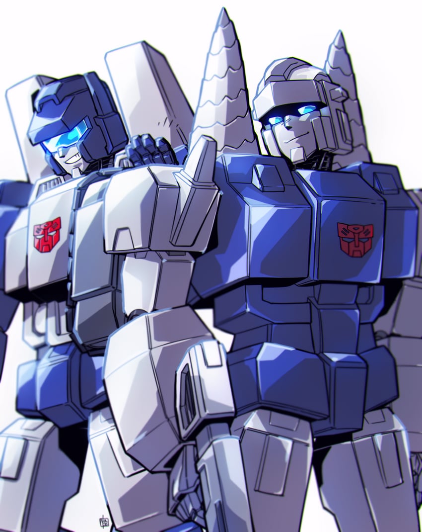 topspin and twin twist (transformers and 1 more) drawn by nasutetsu