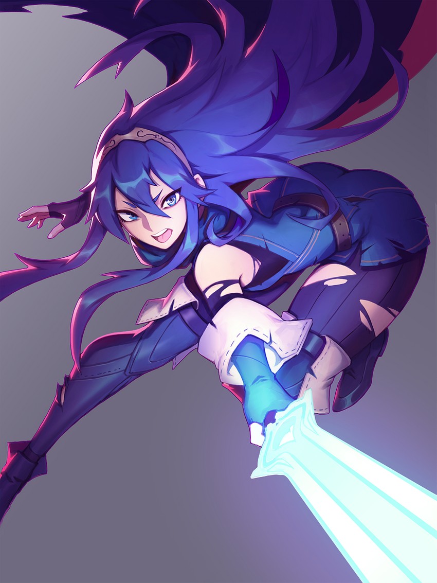 lucina (fire emblem and 3 more) drawn by liyart