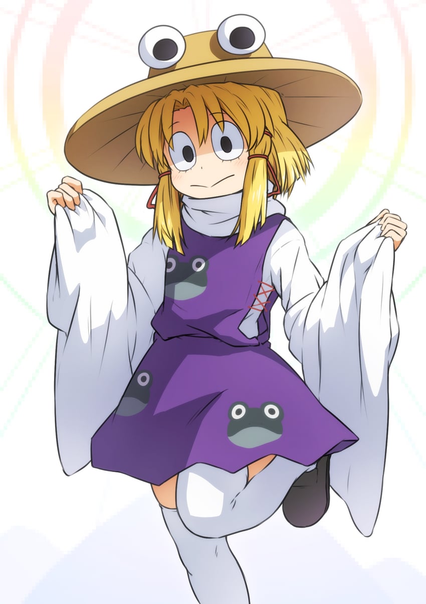moriya suwako and asui tsuyu (touhou and 1 more) drawn by shirosato
