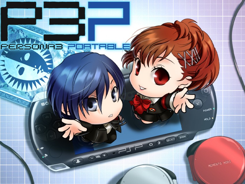 yuuki makoto and shiomi kotone (persona and 2 more) drawn by tsugumi_suou