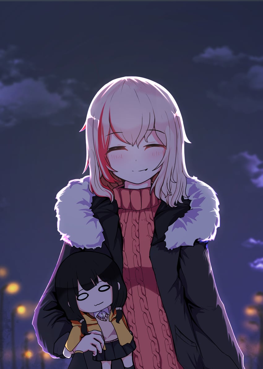 m4 sopmod ii, ro635, and m4 sopmod ii jr (girls' frontline) drawn by naru_peng