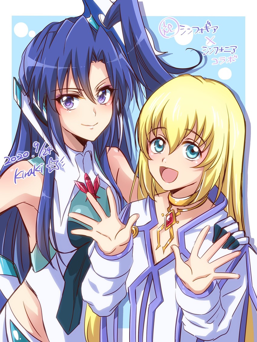 kazanari tsubasa, colette brunel, and mizuki nana (tales of and 2 more) drawn by kiraki