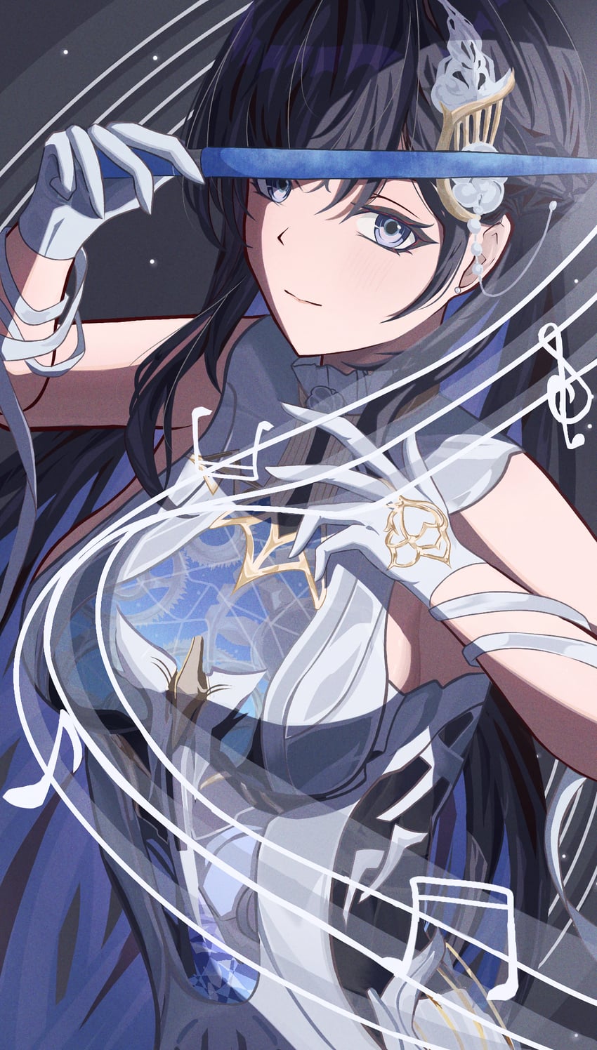 selena and selena: pianissimo (punishing: gray raven) drawn by yaraaa