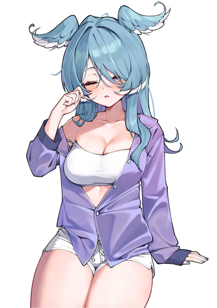 elira pendora (nijisanji and 1 more) drawn by seion