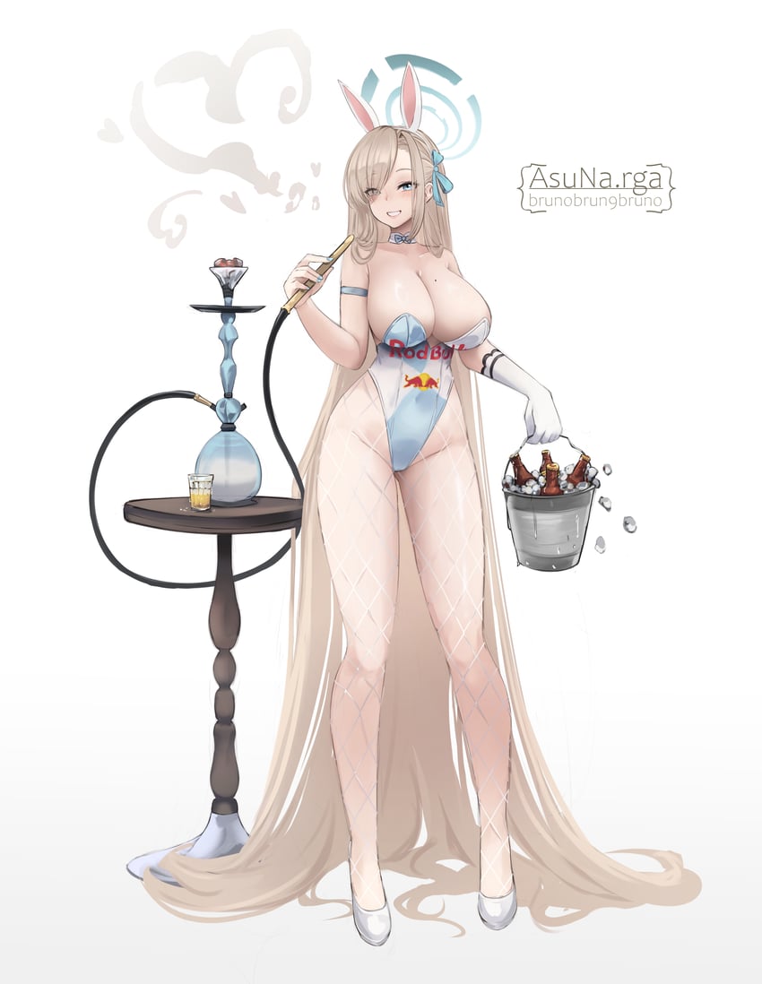 asuna (blue archive and 1 more) drawn by brunobrun9bruno
