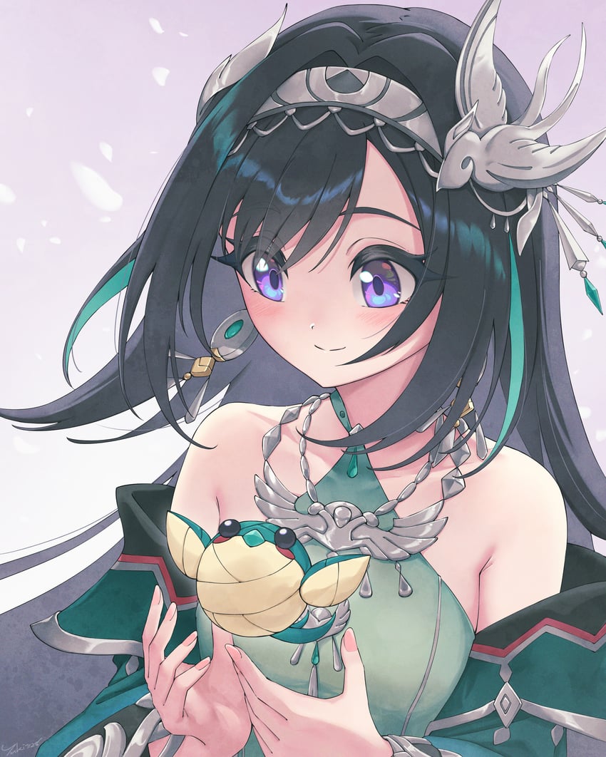 lan yan (genshin impact) drawn by yuki7128
