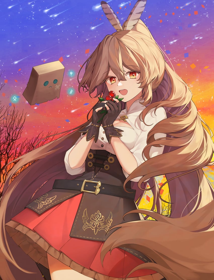 nanashi mumei and friend (hololive and 1 more) drawn by dokgo_die_docta_(d_o_t)