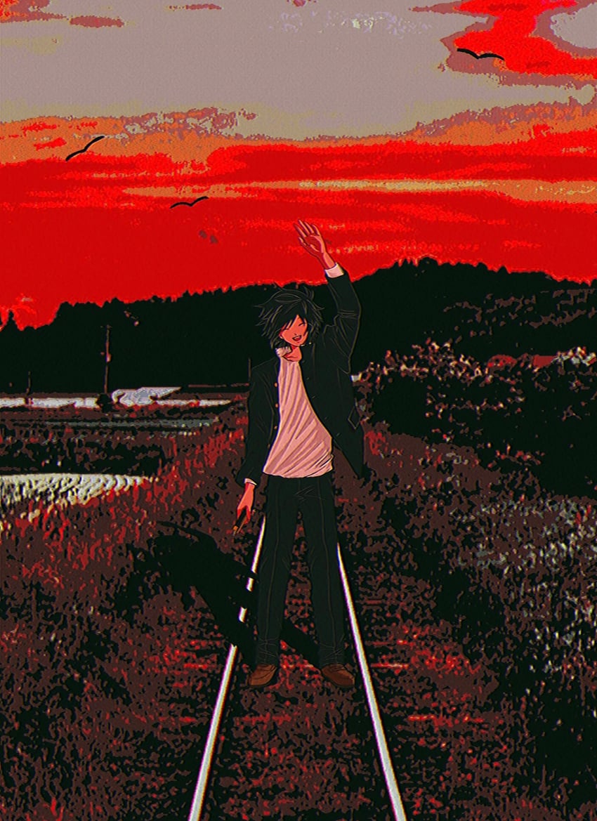 tsukada satoru (randal's friends) drawn by uri_ka55