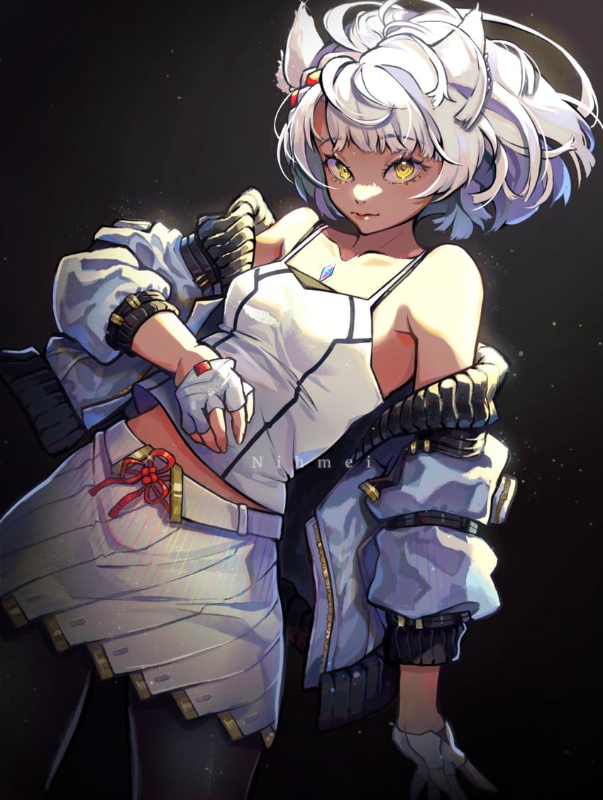 mio (xenoblade chronicles and 1 more) drawn by nihmei