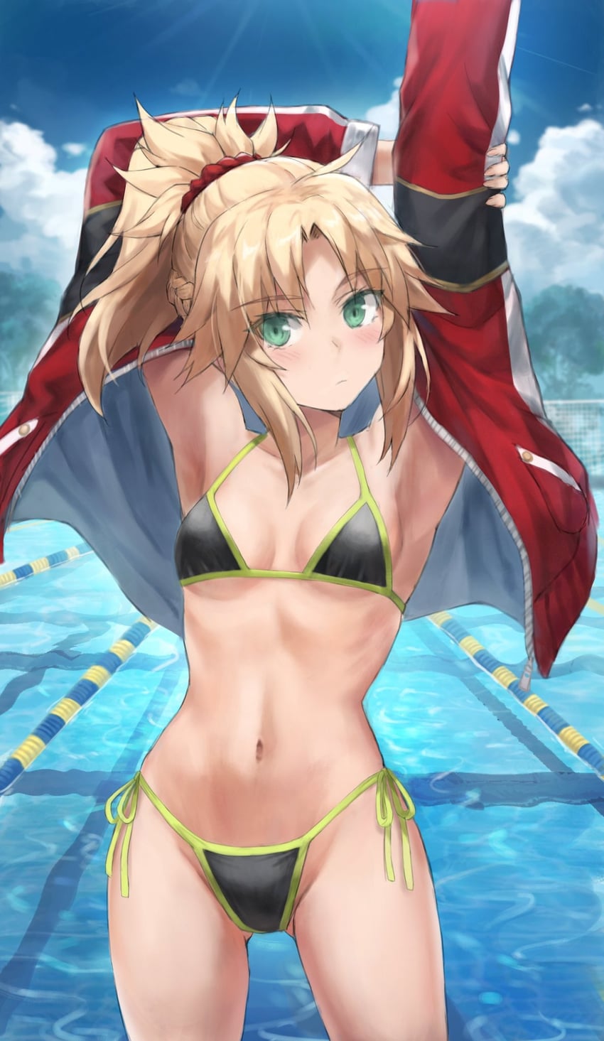 mordred (fate and 1 more) drawn by tonee