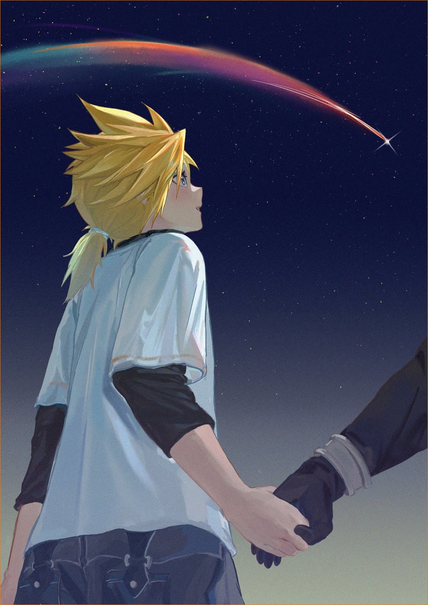 cloud strife and sephiroth (final fantasy and 1 more) drawn by tangxhzhyf