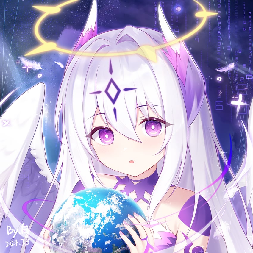 alaya (honkai and 1 more) drawn by bai_qiangwei