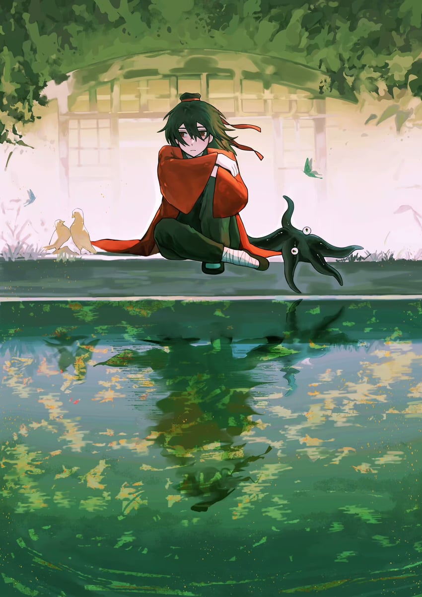 li huowang and li sui (dao gui yi xian) drawn by benkebuhui