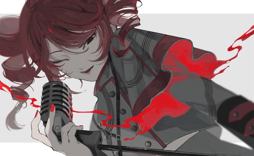 kasane teto (utau and 1 more) drawn by shimizu_en_(shimizuen3310)