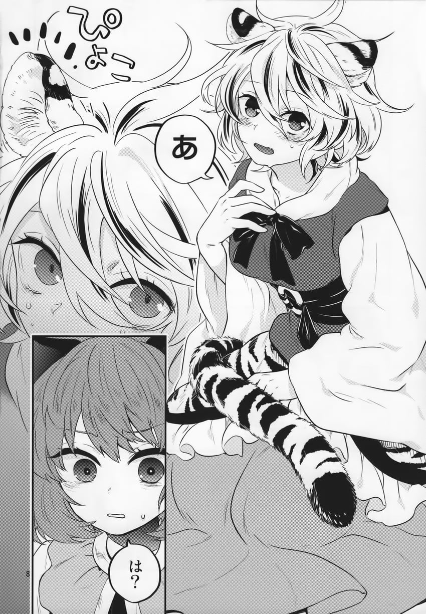 nazrin and toramaru shou (touhou) drawn by tomobe_kinuko