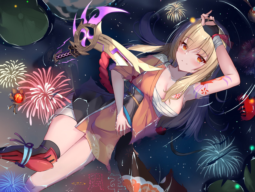 yoimiya (genshin impact) drawn by dongyue_sakura