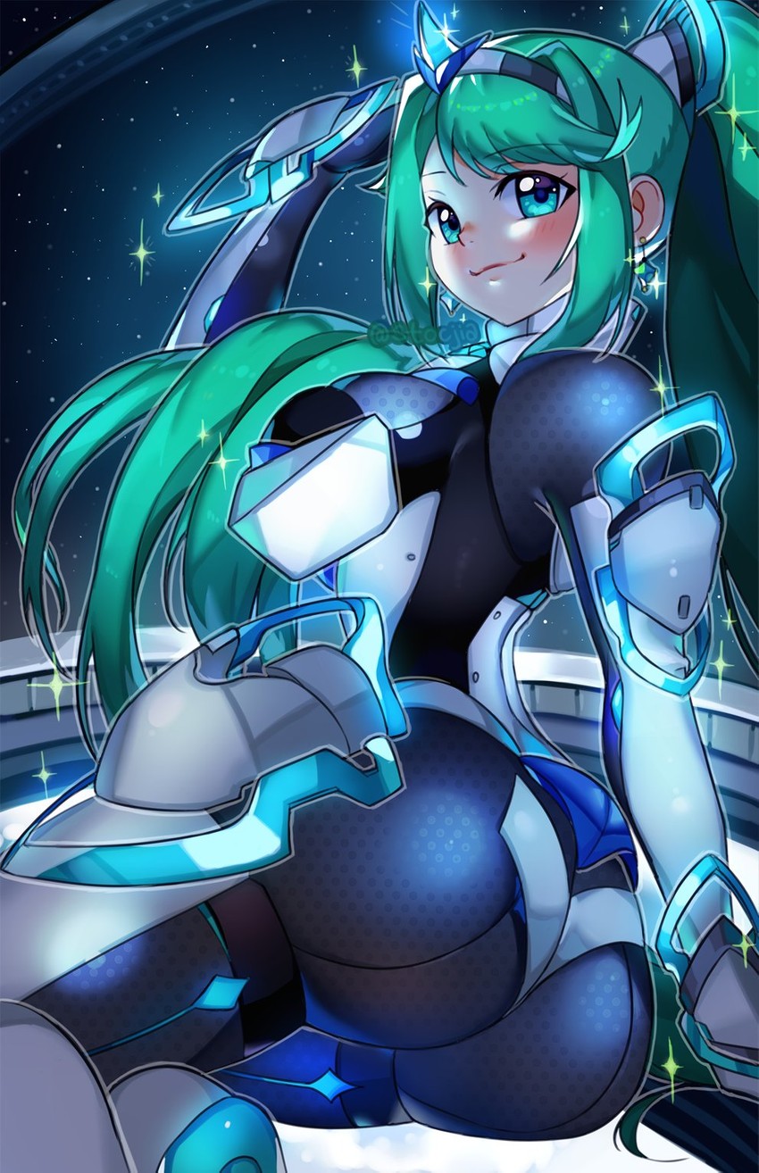 pneuma (xenoblade chronicles and 1 more) drawn by yagi_(kyuhyun)