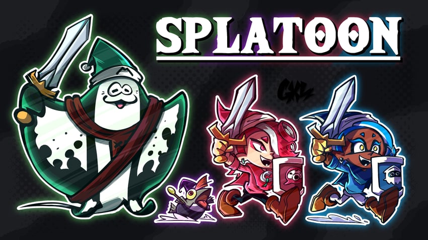 shiver, frye, smallfry, big man, blooper, and 1 more (the legend of zelda and 4 more)