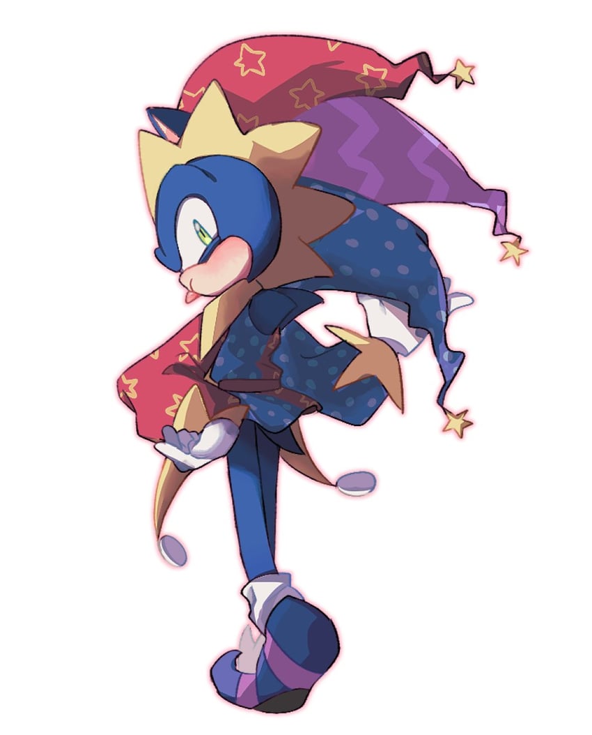 sonic the hedgehog (sonic and 1 more) drawn by mo0n_friend