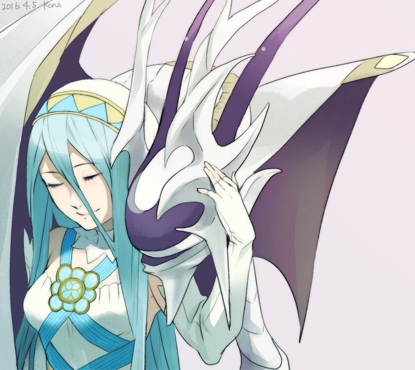 azura and corrin (fire emblem and 1 more) drawn by kona_(silent913)