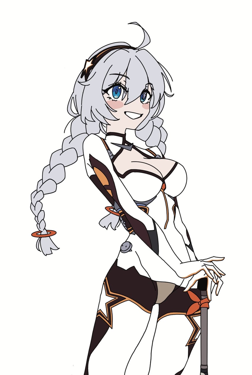 kiana kaslana (honkai and 1 more) drawn by botzevi