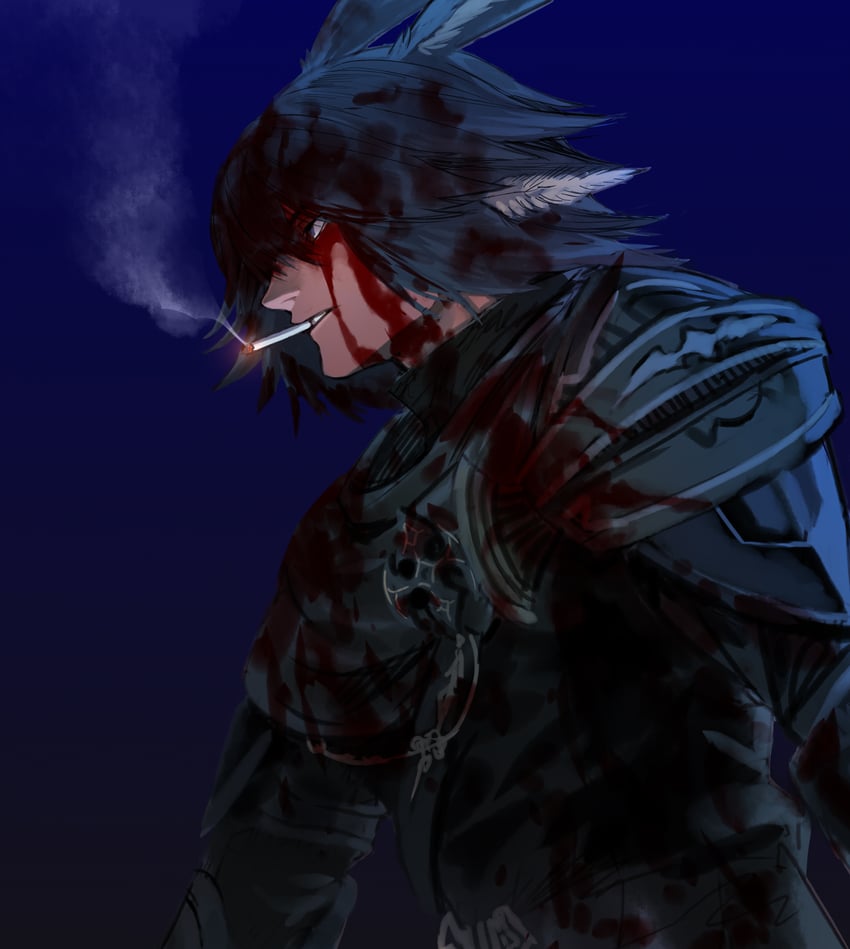 warrior of light (final fantasy and 1 more) drawn by hinomoto_madoka