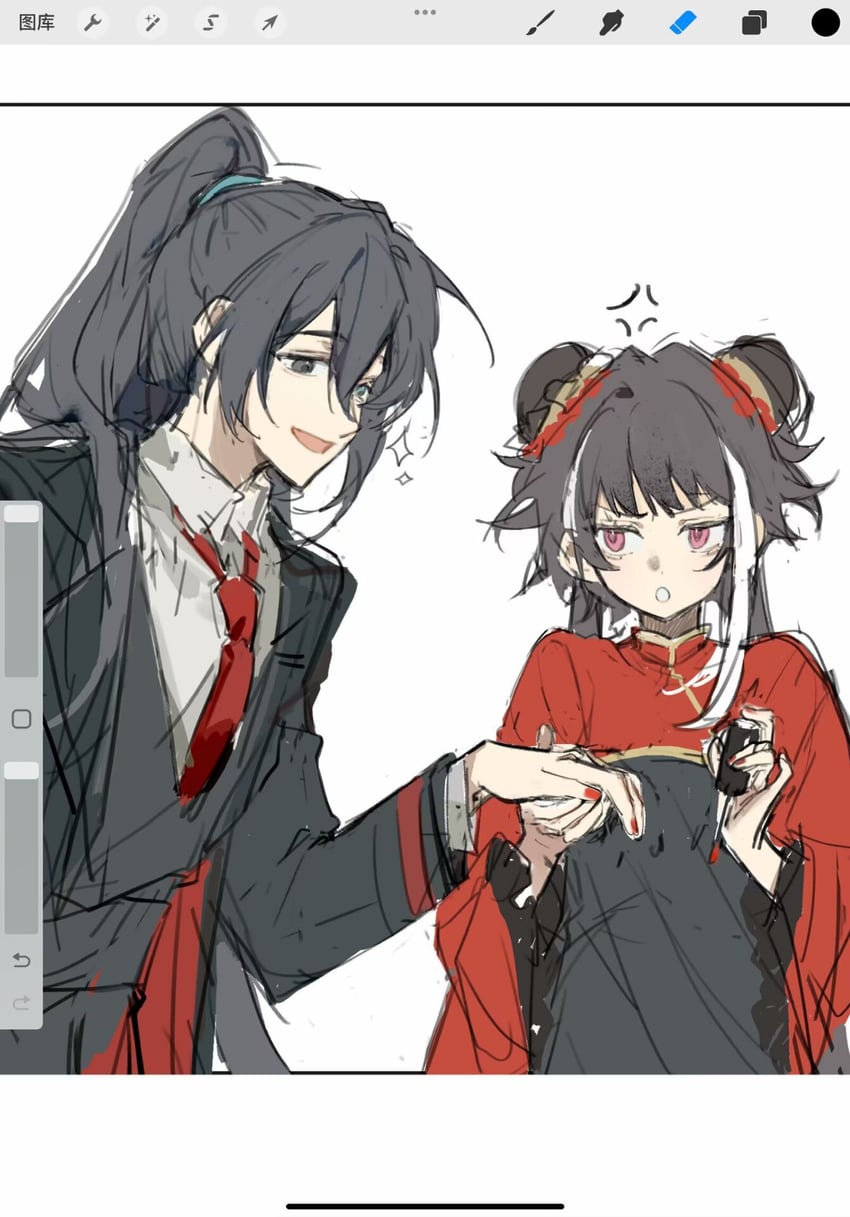 hong lu and jia xichun (project moon and 1 more) drawn by jingshenhuanghu