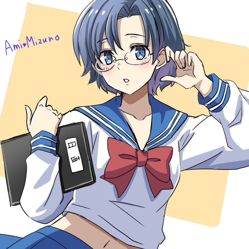 mizuno ami (bishoujo senshi sailor moon) drawn by chanmarorux
